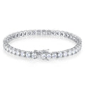 Pulseira Prata Esterlina 925 Clássica 2-6mm com Certificado GRA